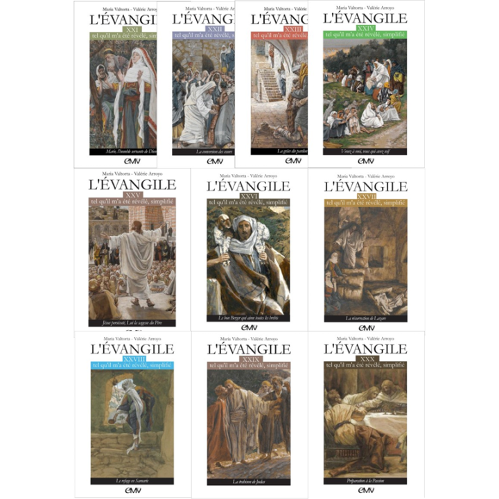 L'Évangile tel qu'il m'a été révélé simplifié - LOT des tomes 21 à 30