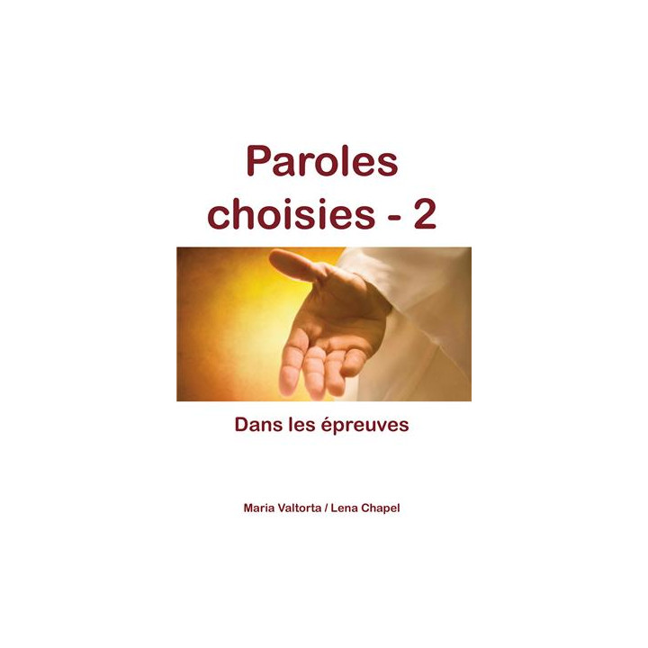 Paroles choisies 2 - Dans les épreuves