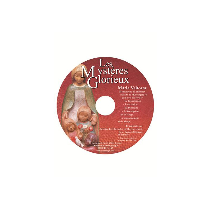 Les Mystères du Rosaire - lot de 4 CD - prière et histoire contée (passage sans