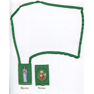 Le Scapulaire vert individuel du Coeur Immaculé de Marie