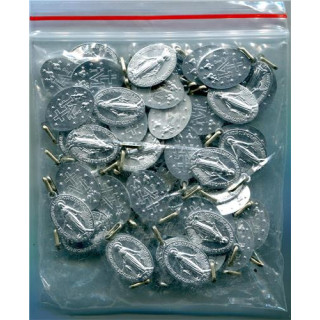 Lot de 50 Médailles miraculeuses