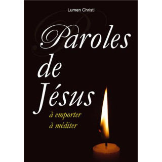 Paroles de Jésus