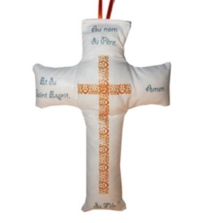 Croix en tissu Signe de Croix