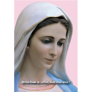 Image de Notre-Dame de la Paix (Medjugorje) - format 7x10 cm - par lot de 20 exe