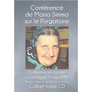 Conférence de Maria Simma sur le Purgatoire - Lot de 3 CD