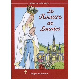 Le rosaire de Lourdes (coloriage) - DERNIER EXEMPLAIRE EN STOCK