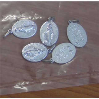 Lot de 5 Médailles miraculeuses