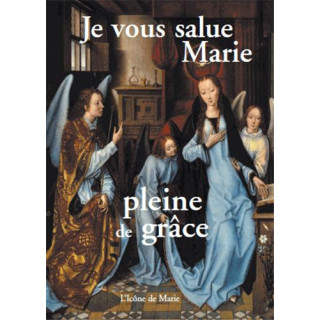 Lot de 10 dépliants Je vous salue Marie pleine de grâce