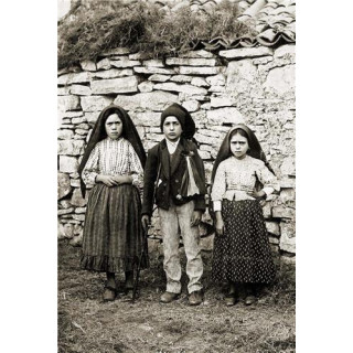 Image des trois bergers de Fatima - à l'unité