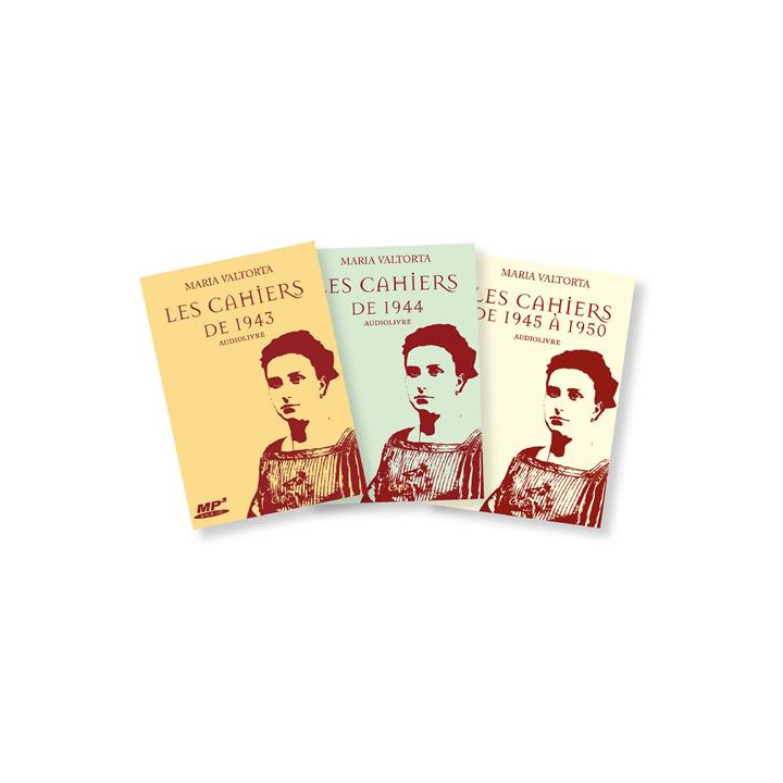 Les cahiers de Maria Valtorta - lot de 3 cd (CD225+CD230+CD231)