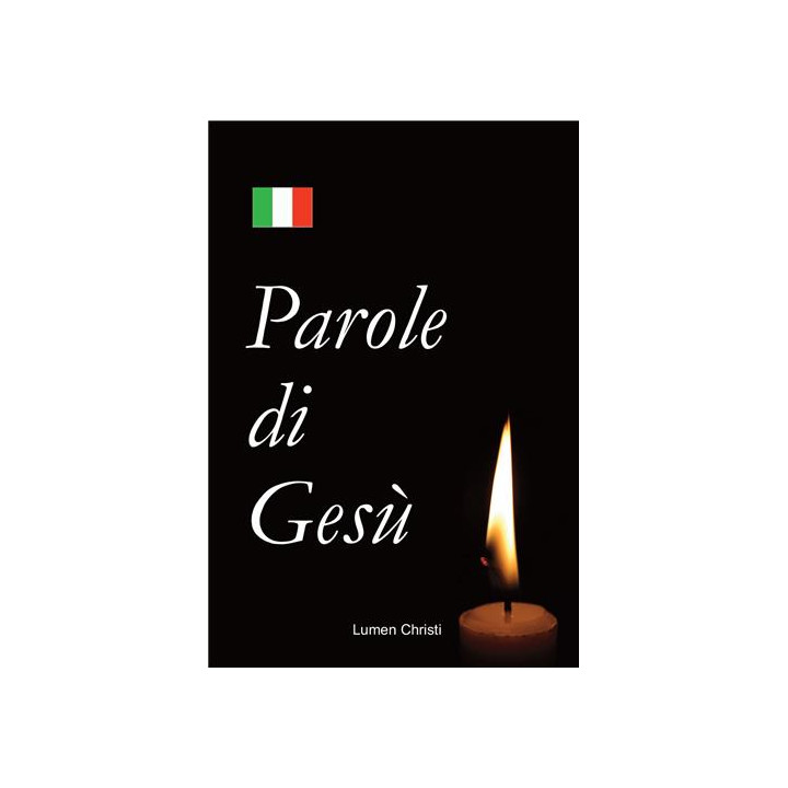 Parole di Gesù / Paroles de Jésus en italien - DISPONIBLE