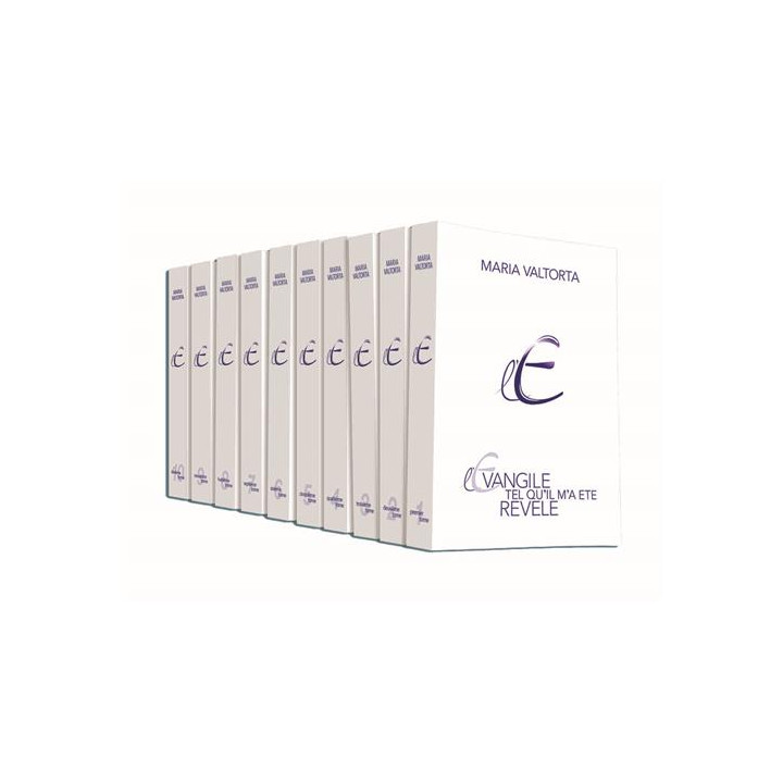 L'Évangile tel qu'il m'a été révélé - Tomes 1 à 10 série complète lot de 10 livr
